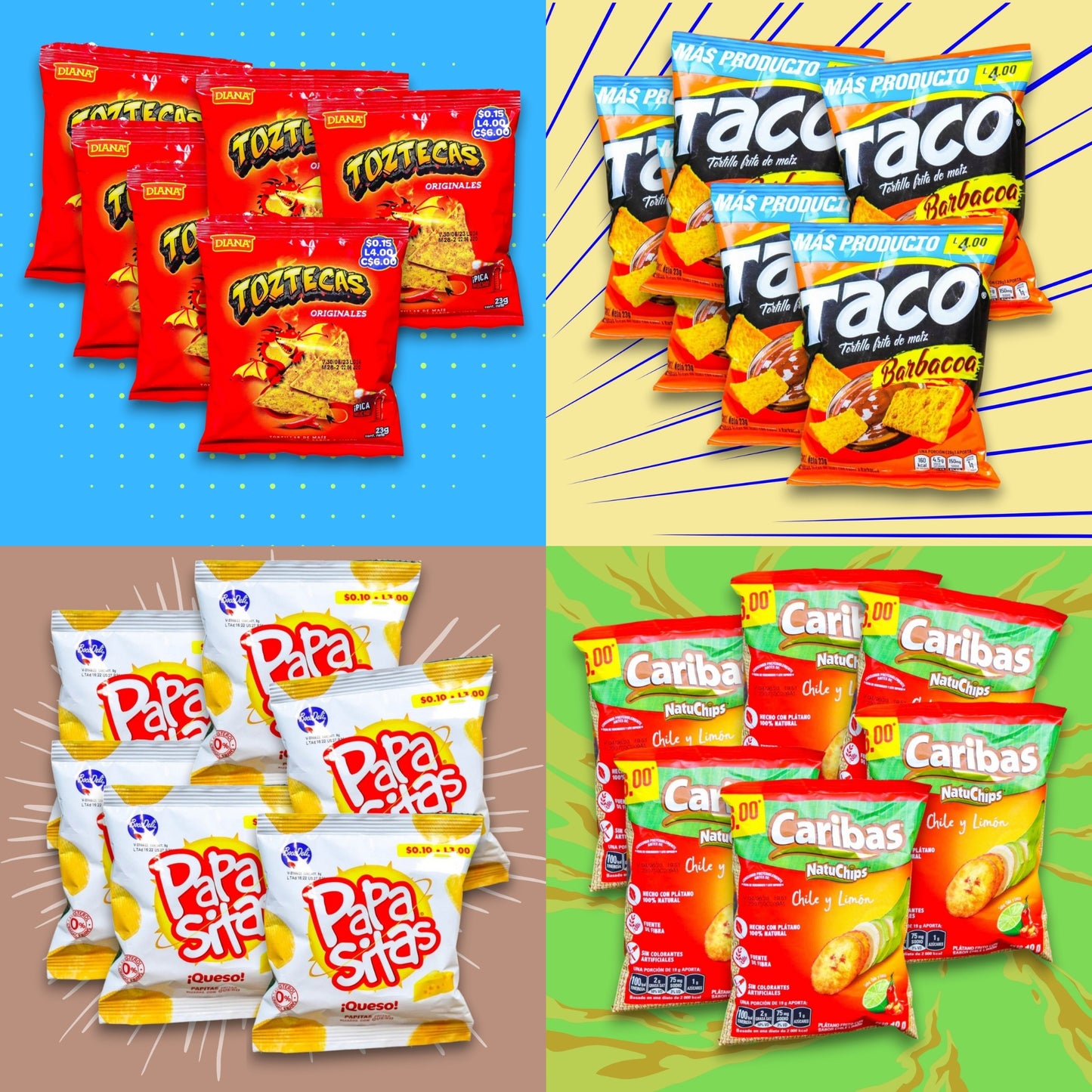 BOX CATRACHO MEDIANO – Más nostalgia, más sabor (30 productos, 120 unidades)