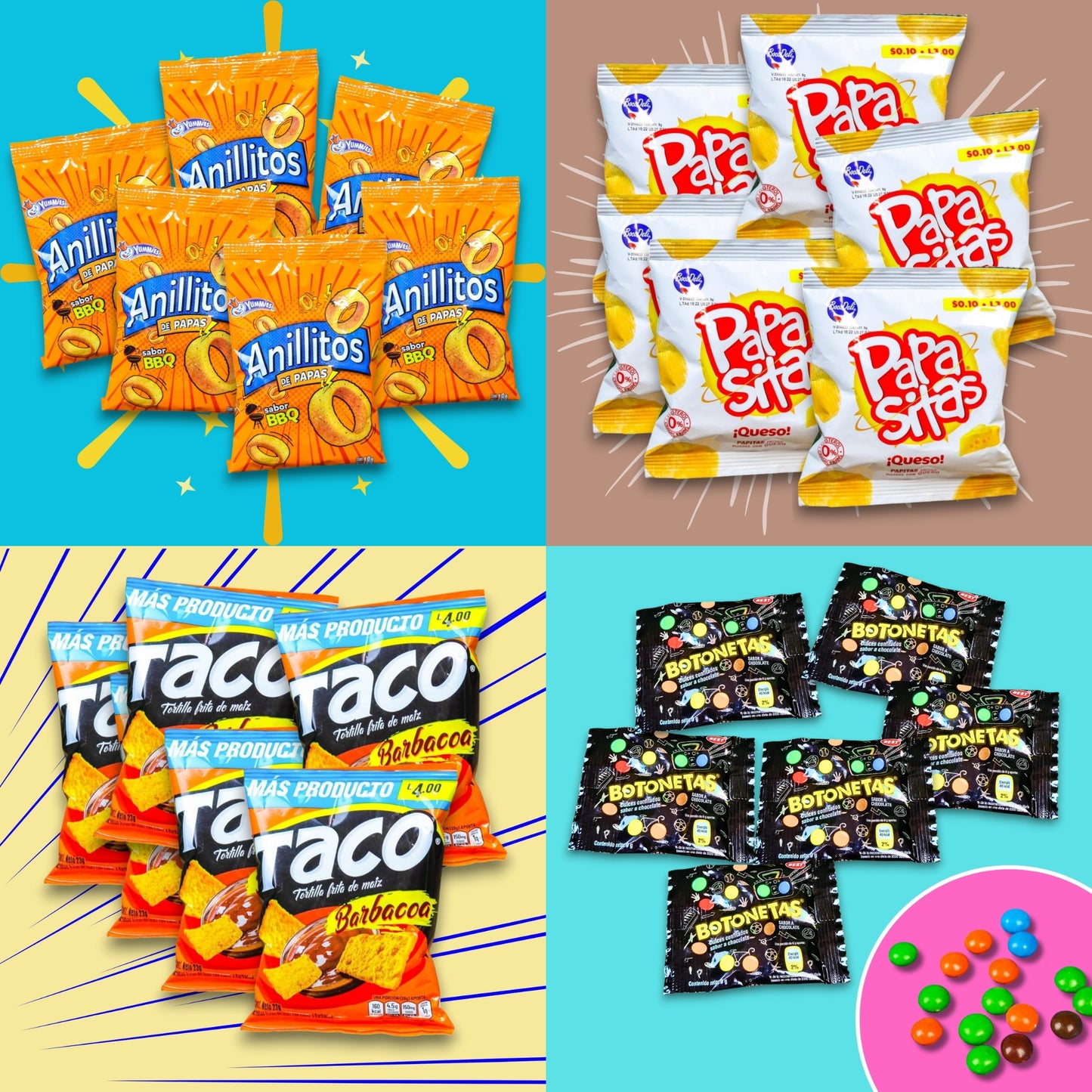 BOX CATRACHO GRANDE – Un festín catracho en tu mesa (45 productos, 170 unidades)