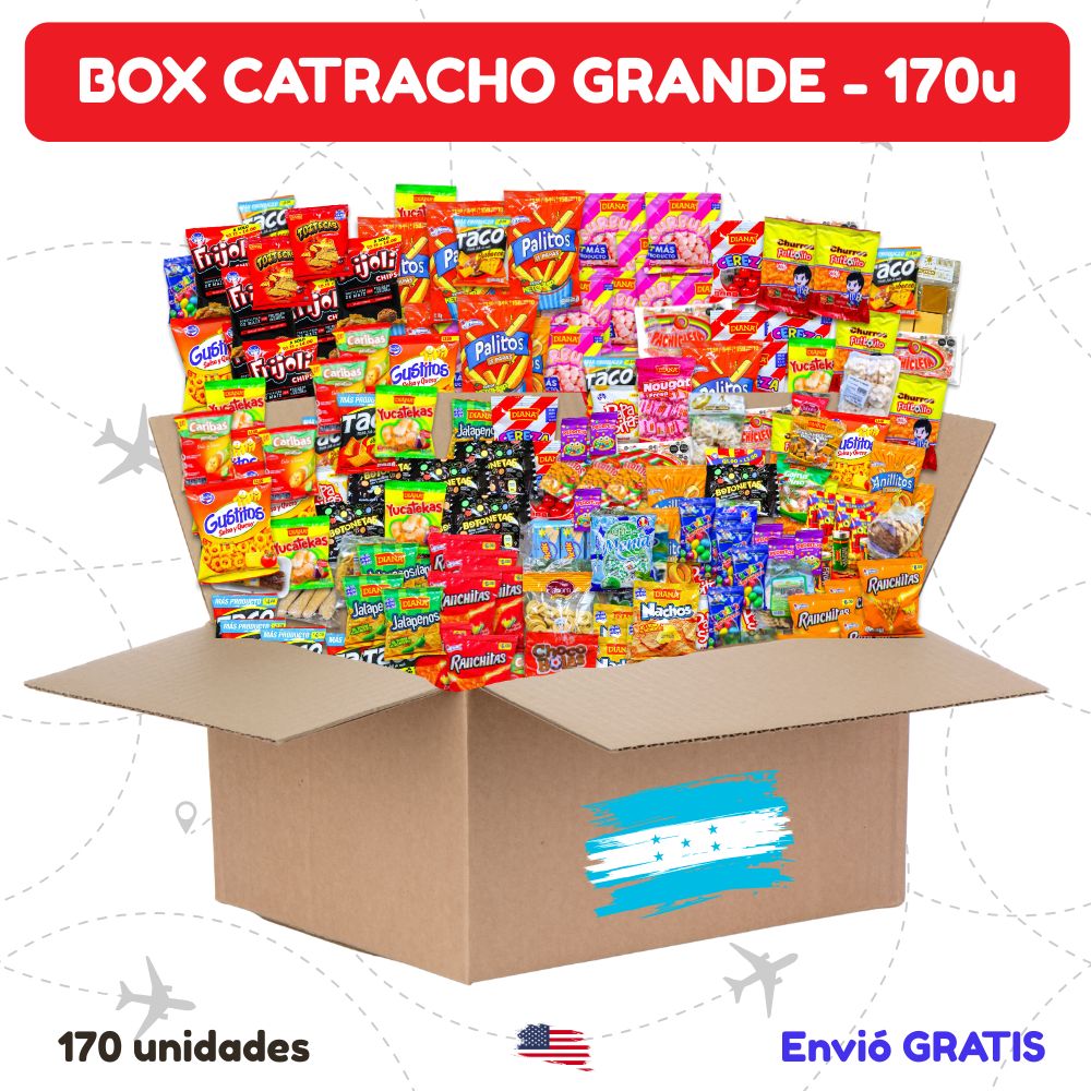 BOX CATRACHO GRANDE – Un festín catracho en tu mesa (45 productos, 170 unidades)