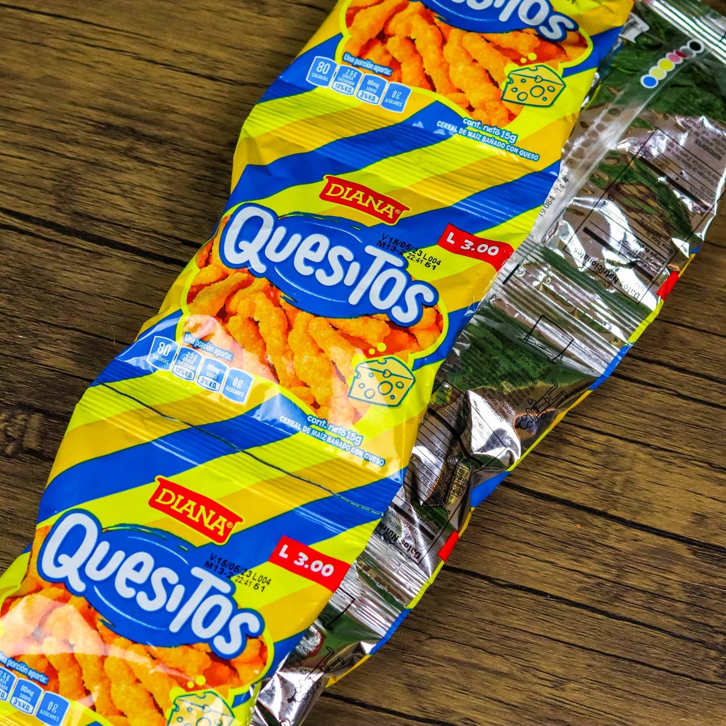 Quesitos pequeños (6 unidades). 15g. Boquitas Diana