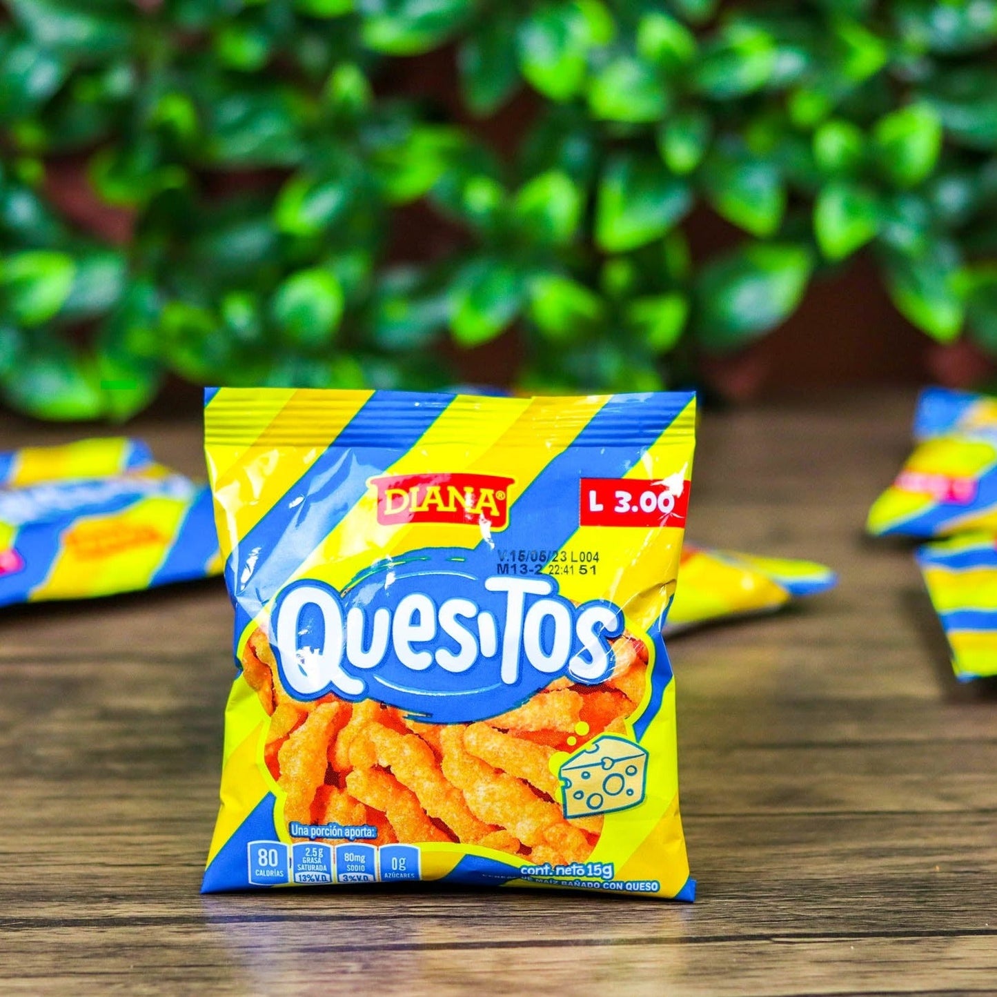 Quesitos pequeños (6 unidades). 15g. Boquitas Diana