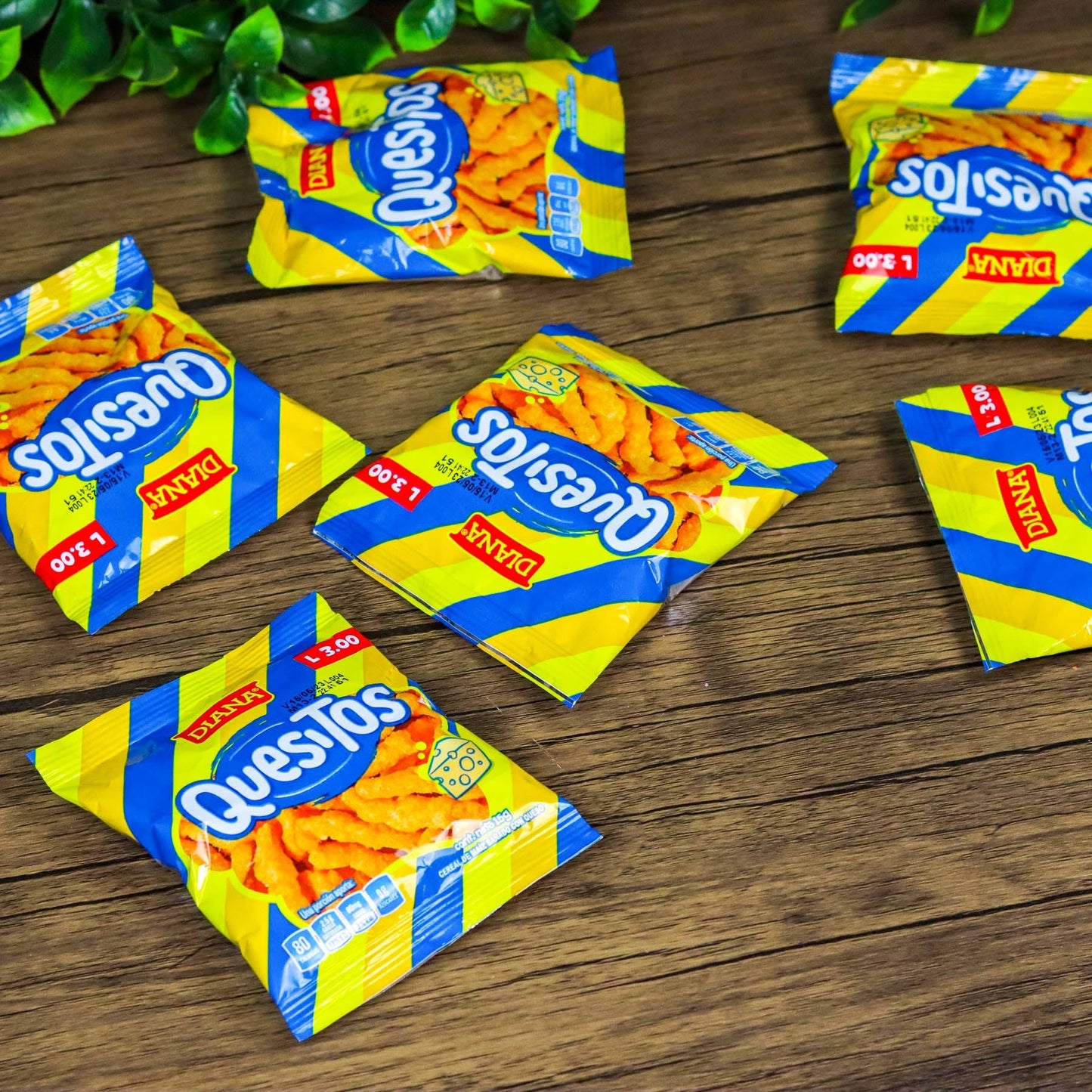 Quesitos pequeños (6 unidades). 15g. Boquitas Diana