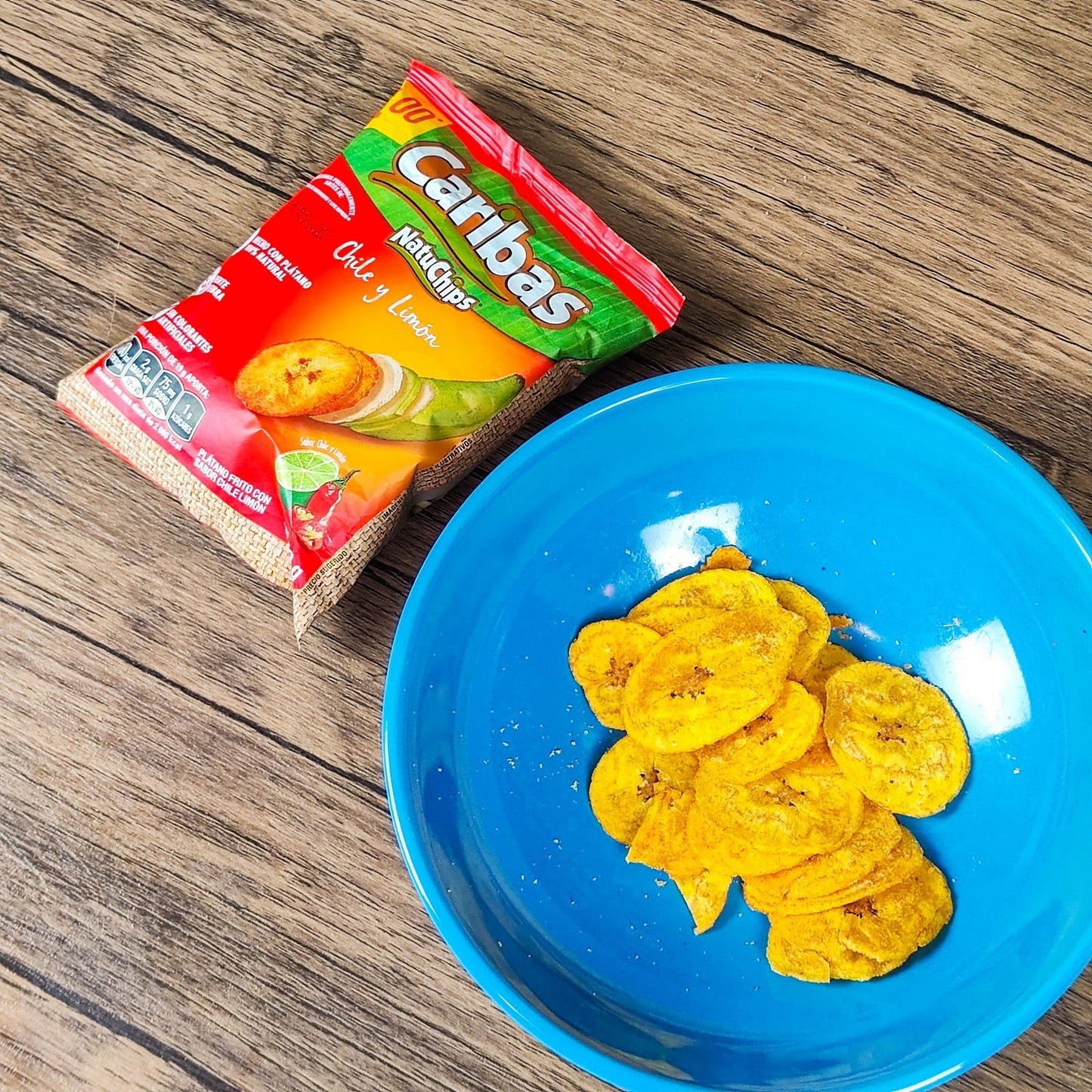 Caribas pequeños. (6 unidades). (Ahora llamados NatuChips). 19g. Frito Lay