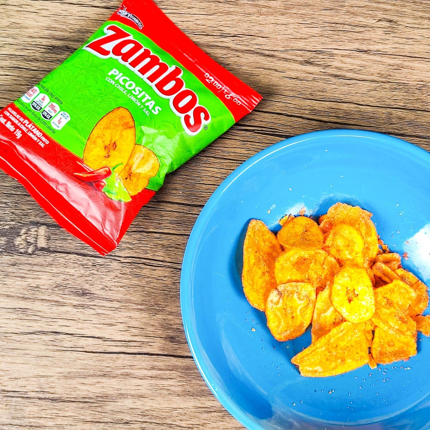 Zambos. (6 unidades). Churros pequeños. 19g. Yummies