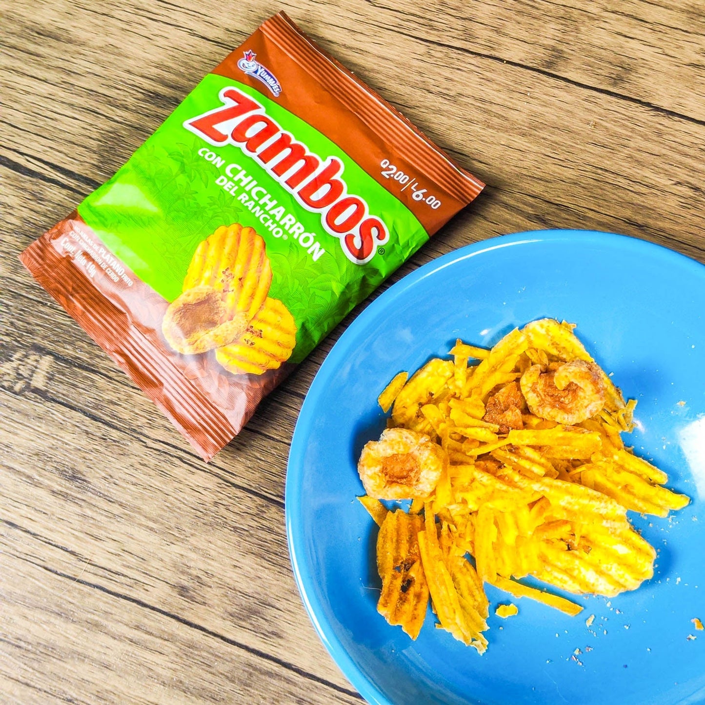 Zambos. (6 unidades). Churros pequeños. 19g. Yummies