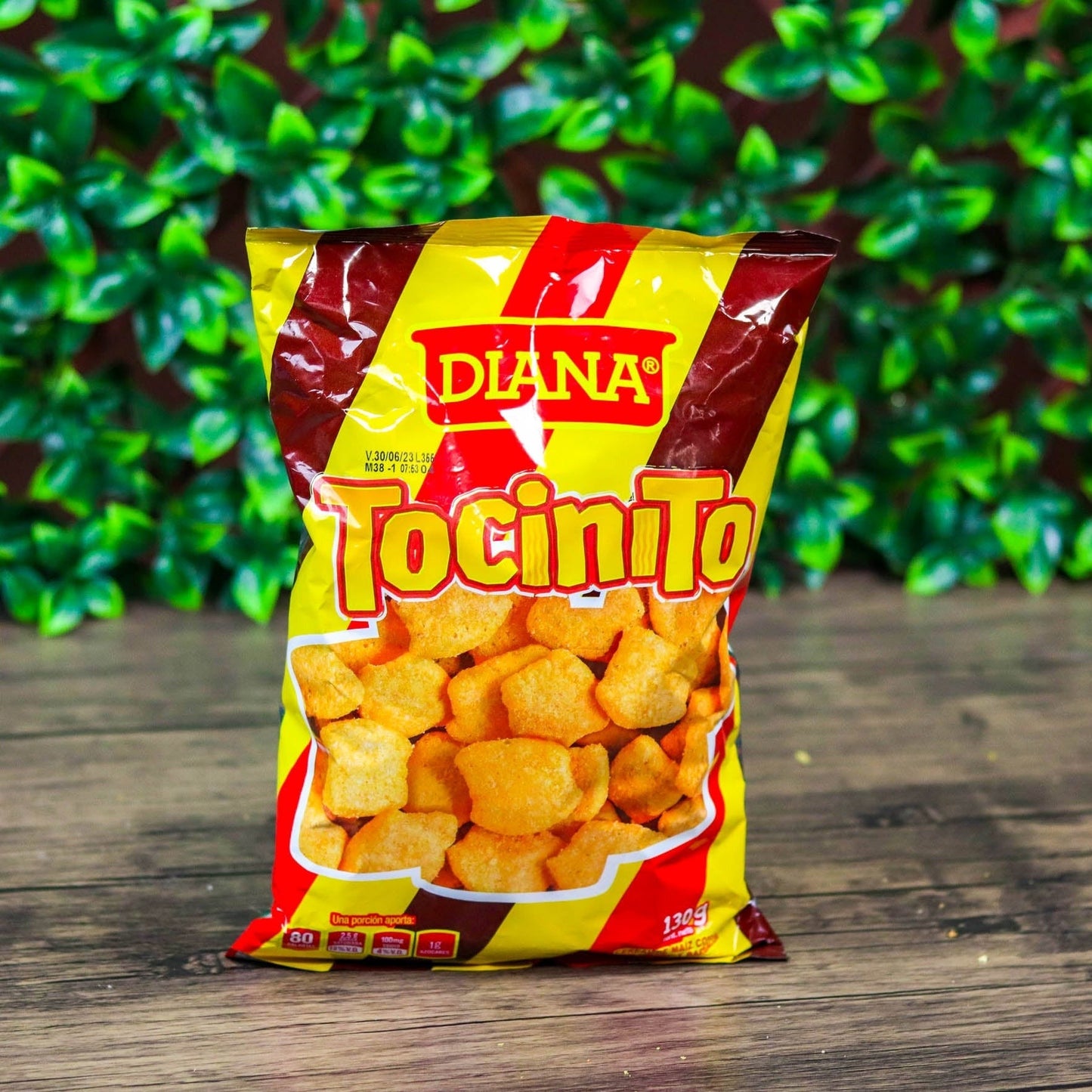 Tocinito de Diana (chicharrones) Grande. 130g. Boquitas Diana (1 unidad)