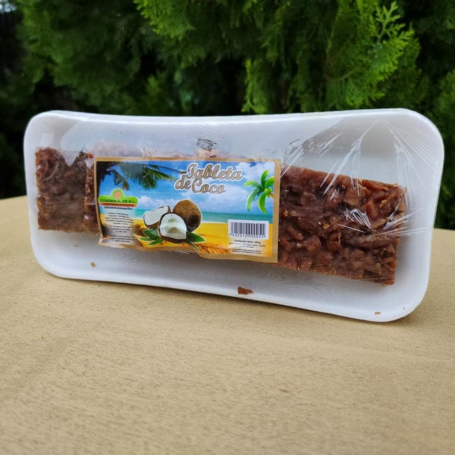 Tableta de Coco Premium. 5 piezas grandes. 280g