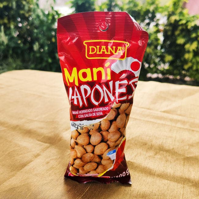 Mani Japones Diana. 100g. (2 unidades)