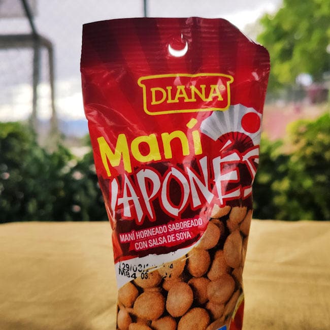 Mani Japones Diana. 100g. (2 unidades)