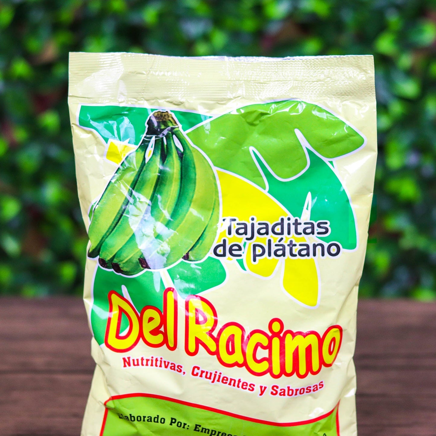 Churro Del Racimo. Tajaditas de platano. 185g. Empresa nueva esperanza (1 unidad)
