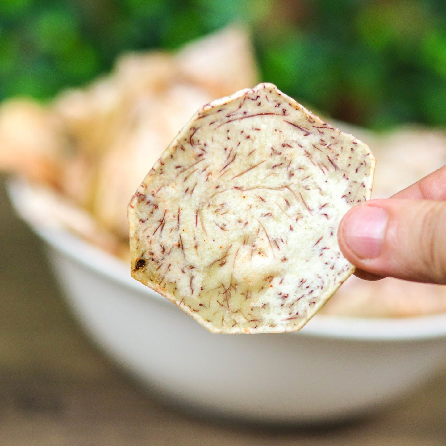 Tajadas de Malanga con Chile, limon y sal. Bolsa Grande. 230g (1 unidad)