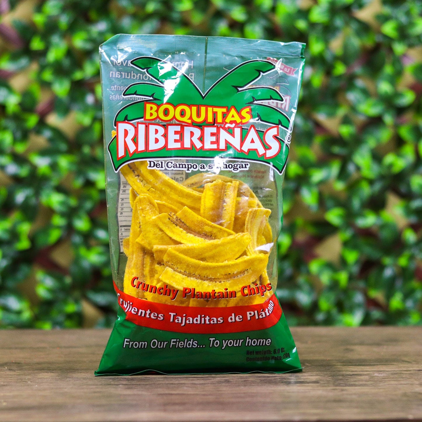 Boquitas Ribereñas. Tajaditas de platano. Tamaño Grande. 170 g. Ribereñas (1 unidad)