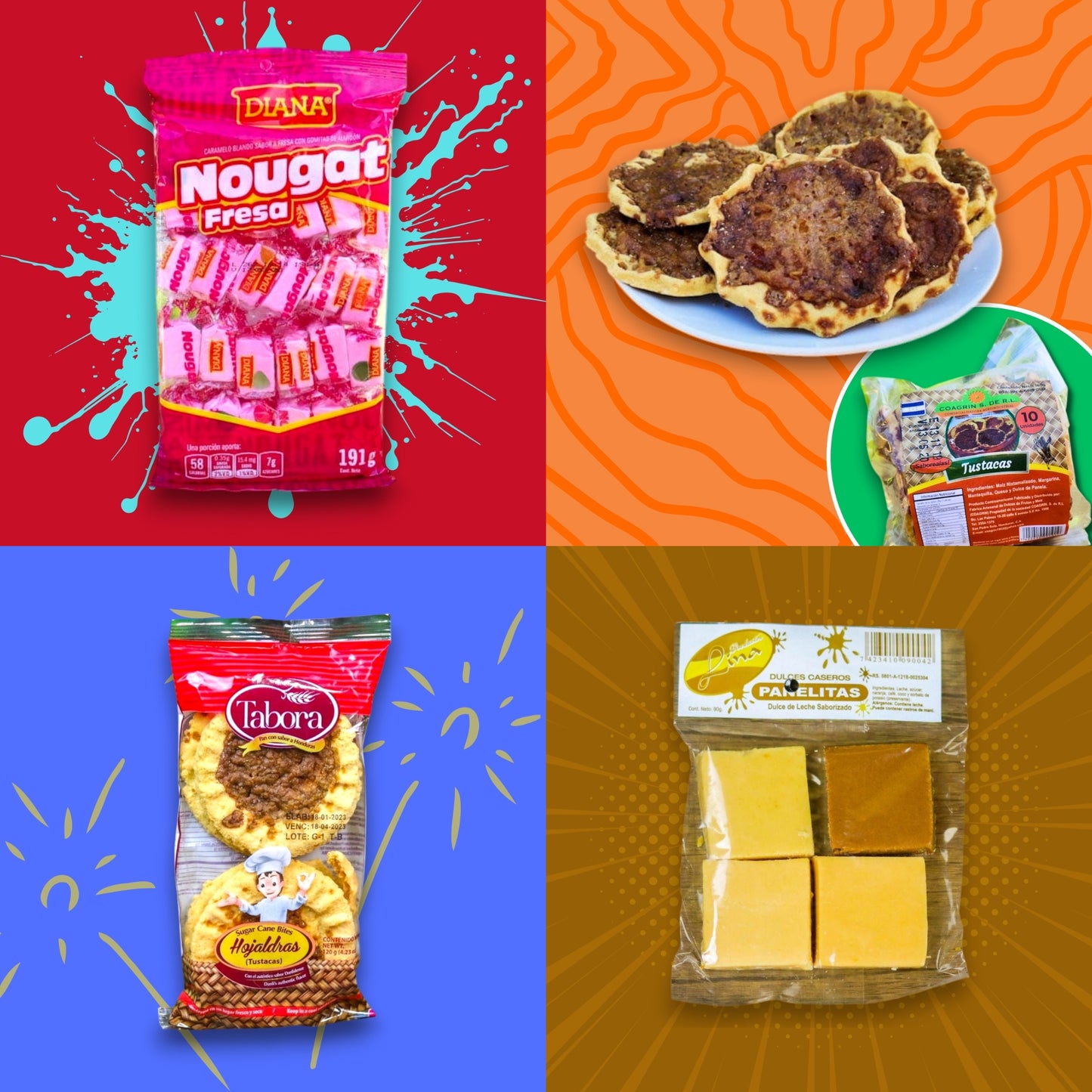 BOX CATRACHO PRIME –  El tesoro definitivo de sabores catrachos. Contiene 60 productos (200u)
