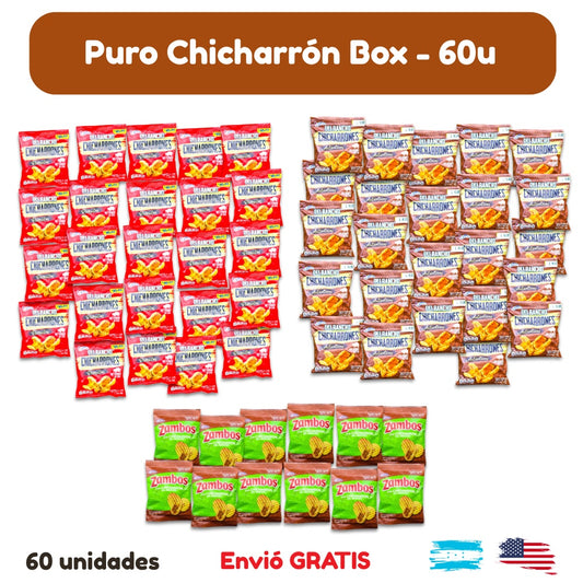 Puro Chicharrón Box – 60 unidades