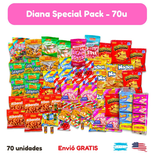 Diana Special Pack - 70 unidades