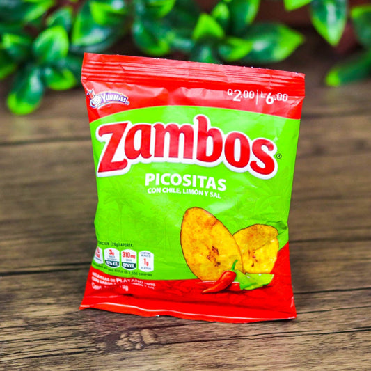 Zambos. (6 unidades). Churros pequeños. 19g. Yummies