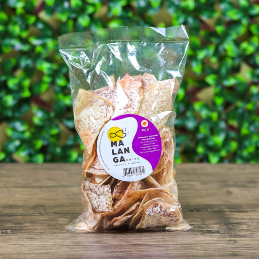 Tajadas de Malanga con Chile, limon y sal. Bolsa Grande. 230g (1 unidad)
